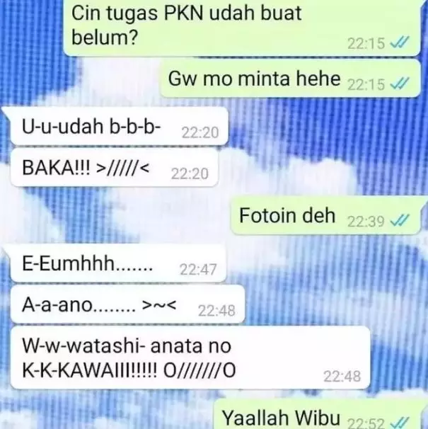 Chat lucu serius malah dijawab bercanda Berbagai sumber