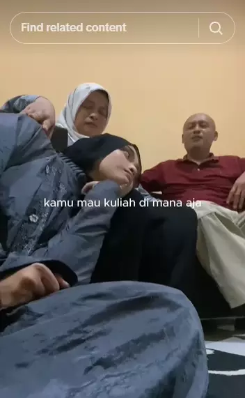 Momen anak perempuan sebelum merantau © TikTok