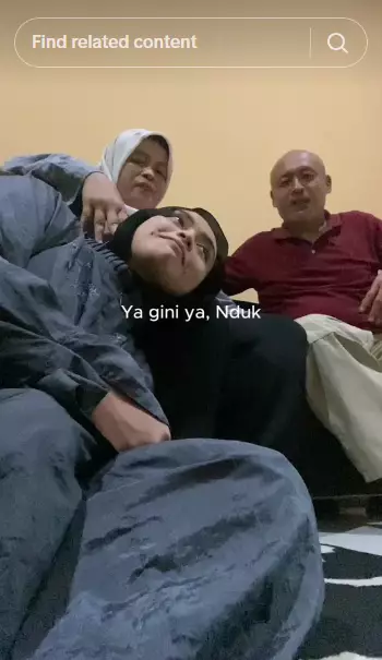 Momen anak perempuan sebelum merantau © TikTok