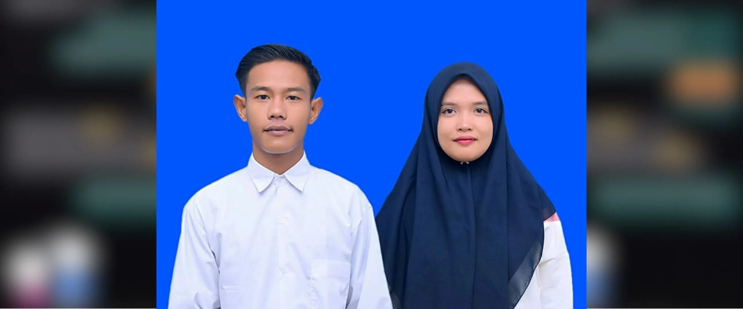 Pasangan nikah di KUA tak ada foto pengantin ini minta netizen editin, 9 potret hasilnya bikin takjub