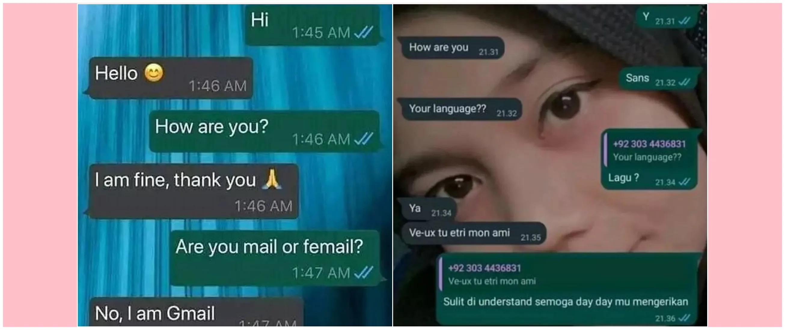 11 Chat lucu orang nggak bisa bahasa Inggris ini maksain abis, definisi praktik tapi nggak pakai teori