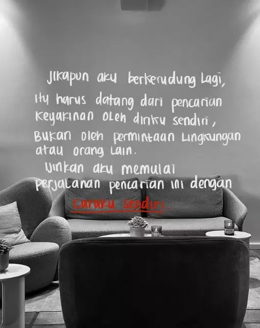 putri Ridwan Kamil lepas hijab © Instagram