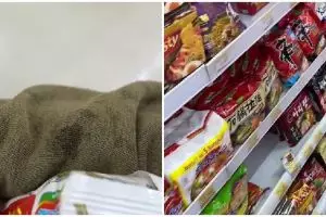 Momen pria traktir nenek di minimarket ini alasannya bikin nangis kejer