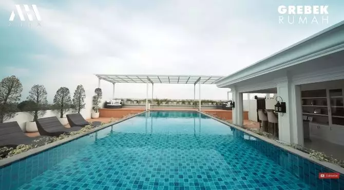 potret kemewahan rooftop rizky ananda musa © YouTube potret kemewahan rooftop rizky ananda musa © YouTube