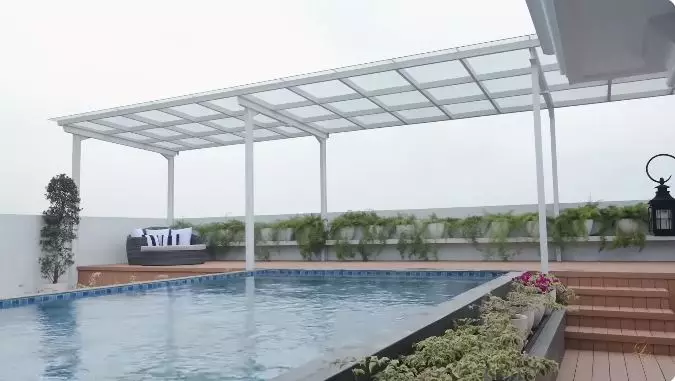 potret kemewahan rooftop rizky ananda musa © YouTube potret kemewahan rooftop rizky ananda musa © YouTube