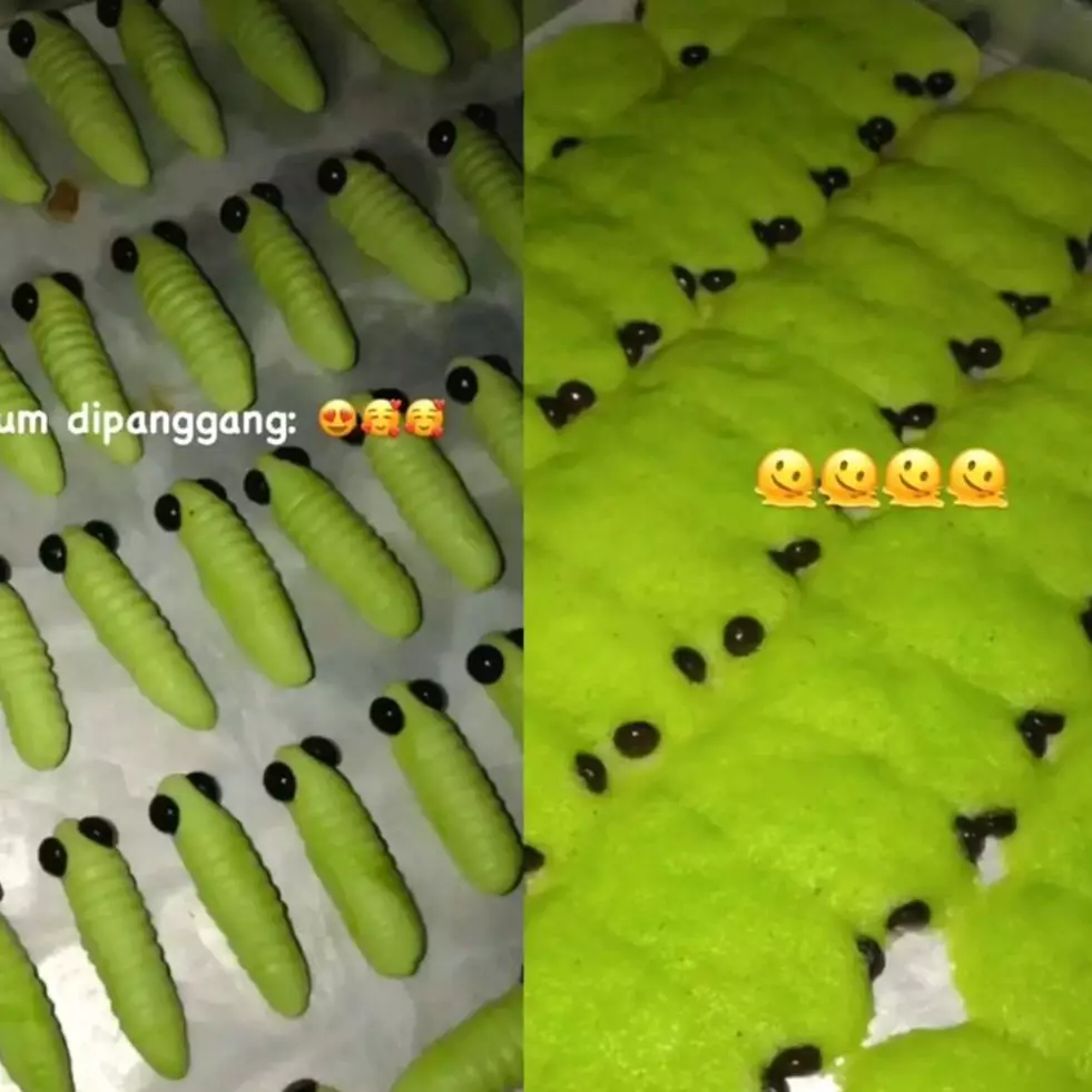 Niat ikutan tren, 11 Potret kocak before-after bikin kue kering Lebaran ini endingnya ngenes abis