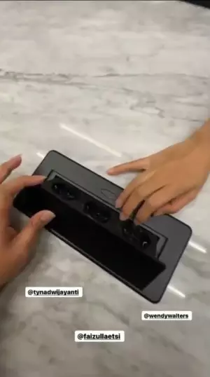 tempat masak Wendy Walters © Instagram