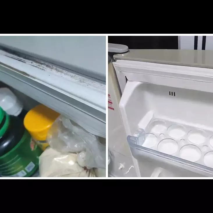 Tanpa baking soda, ini cara bersihkan jamur di karet pintu kulkas pakai tambahan 1 bahan dapur