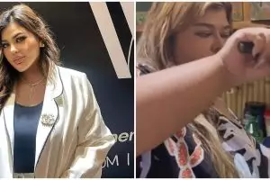 9 Potret dapur rumah bos skincare Shindy Samuel, kabinetnya jadul bak rumah lawas bikin salfok