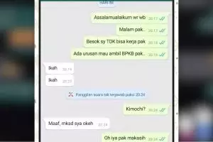 11 Chat lucu dengan atasan kerja ini auto mengundang ketawa karier, bikin nggak habis pikir