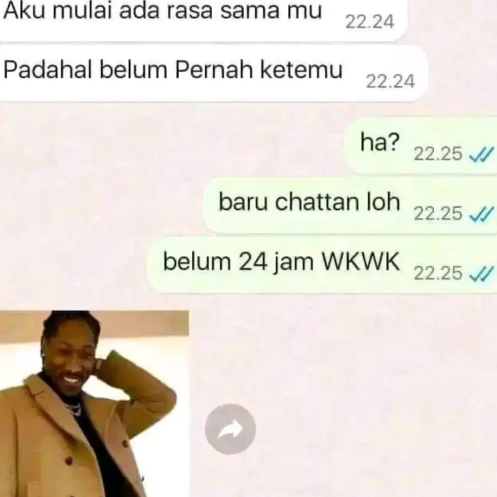 Kurang taktis dan terburu-buru, 11 chat lucu memberanikan diri nembak gebetan ini bikin senyum miris