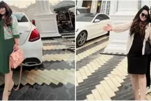 Dulunya tinggal di kontrakan, 11 potret rumah bos skincare Mami Sultan satu pilar seharga Rp 100 Juta