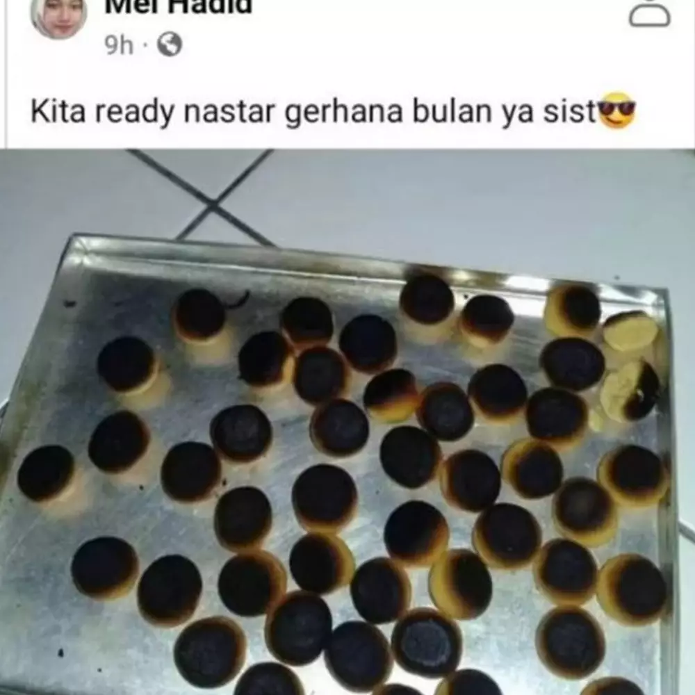 11 Potret kocak momen apes saat bikin kue Lebaran ini lihatnya auto ngelus dada, fix rugi uang belanja