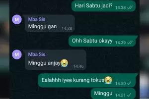 11 Chat lucu orang kurang fokus ini bacanya jadi ikutan emosi, harus sabar sambil ngelus dada