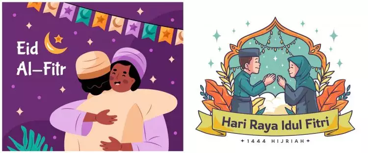 100 Kata-kata ucapan selamat Hari Raya Idul Fitri 2024 yang lucu dan unik, cocok buat sahabat