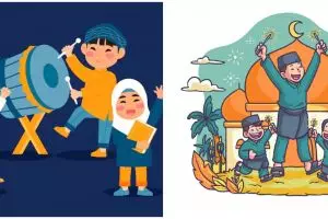 Keutamaan takbir malam Hari Raya Idul Fitri, lengkap dengan bacaan dan tata caranya