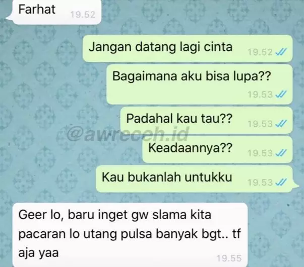 chat romantis tapi bikin ilfeel berbagai sumber