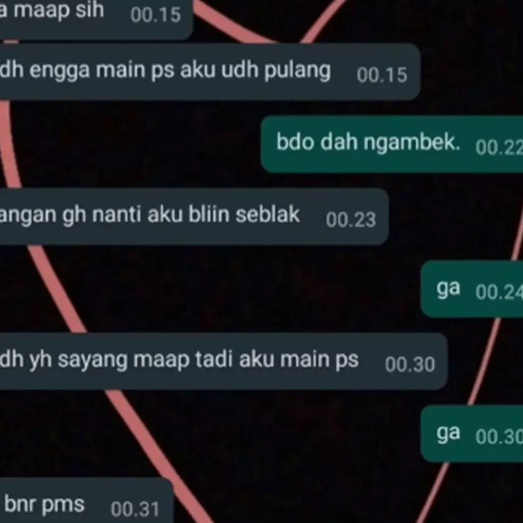 11 Chat lucu minta maaf ke pacar tapi dicuekin ini bikin sabar maksimal, bacanya sampai capek sendiri
