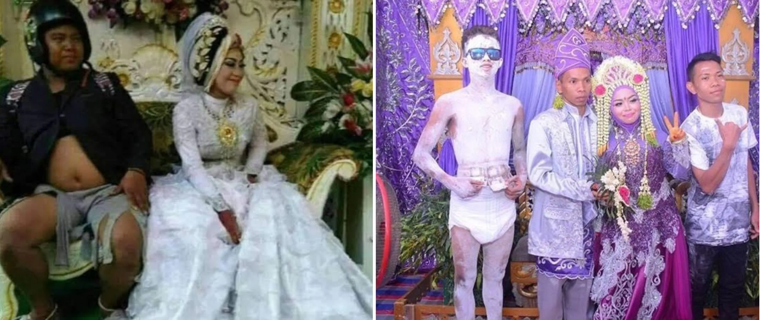 45 Potret kocak serba serbi orang nikahan ini lihatnya jadi bingung sambil geleng kepala, absurd pol