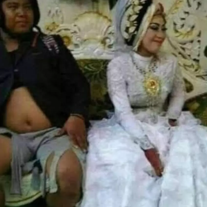 45 Potret kocak serba serbi orang nikahan ini lihatnya jadi bingung sambil geleng kepala, absurd pol