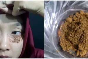 Tak perlu eye serum, ini cara mencerahkan mata panda pakai bubuk kopi dicampur 1 bahan dapur