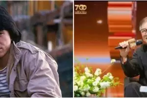 Sempat bikin fans khawatir, penjelasan Jackie Chan soal foto viralnya terlihat tua bikin lega