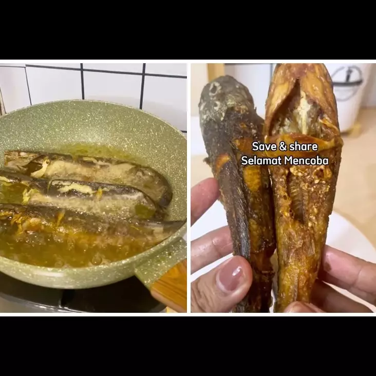 Tak perlu pakai tepung, ini cara goreng ikan lele agar garing seharian dan bentuknya lurus