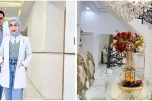 7 Potret ruang makan di rumah bos skincare, meja makan Mami Sultan ditaksir seharga Rp 200 juta