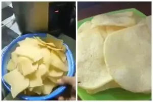 Tak perlu dijemur, ini trik mudah goreng kerupuk udang agar hasilnya mekar dan nggak gosong