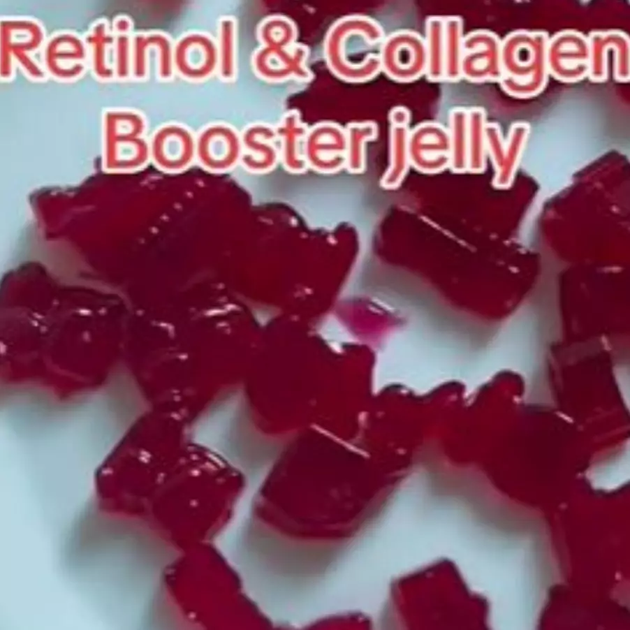 Awet muda tanpa beli produk mahal, cewek ini bagikan cara membuat jelly kolagen pakai 1 sampah dapur