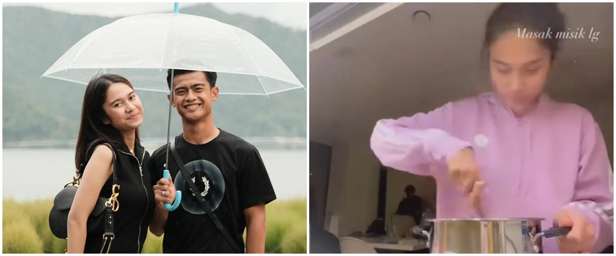 Kerap belajar masak bareng, ini 8 potret dapur Pratama Arhan dan Azizah Salsha yang minim perabotan