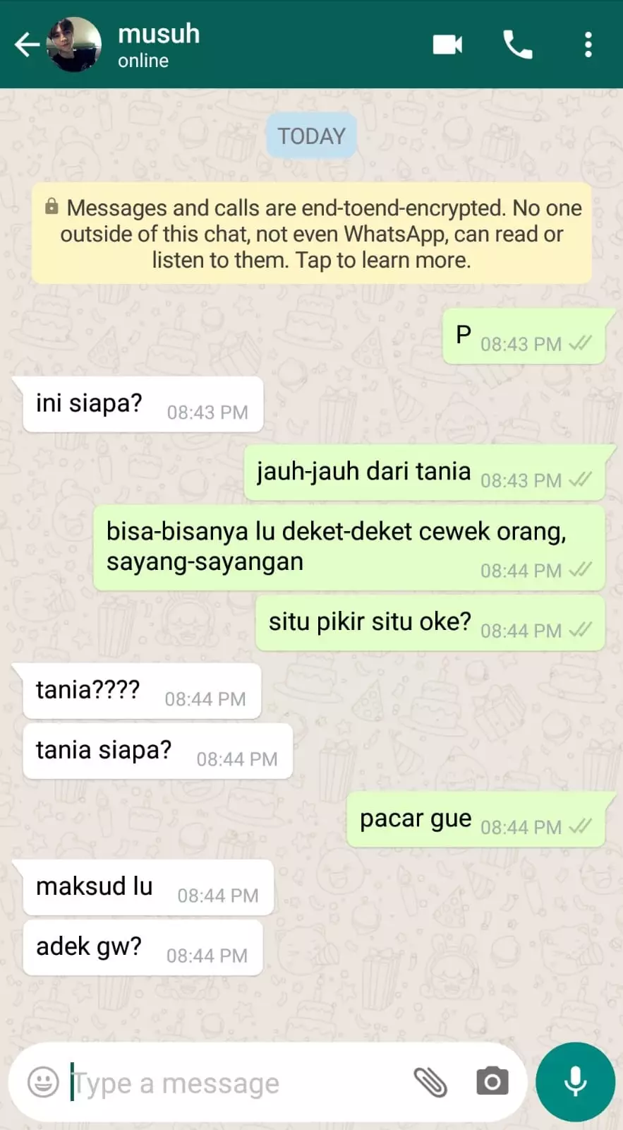 chat lucu salah labrak berbagai sumber