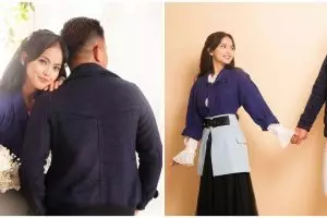 12 Potret prewedding Putri D’Academy dan Abdul Aziz, konsepnya simpel tapi bikin baper