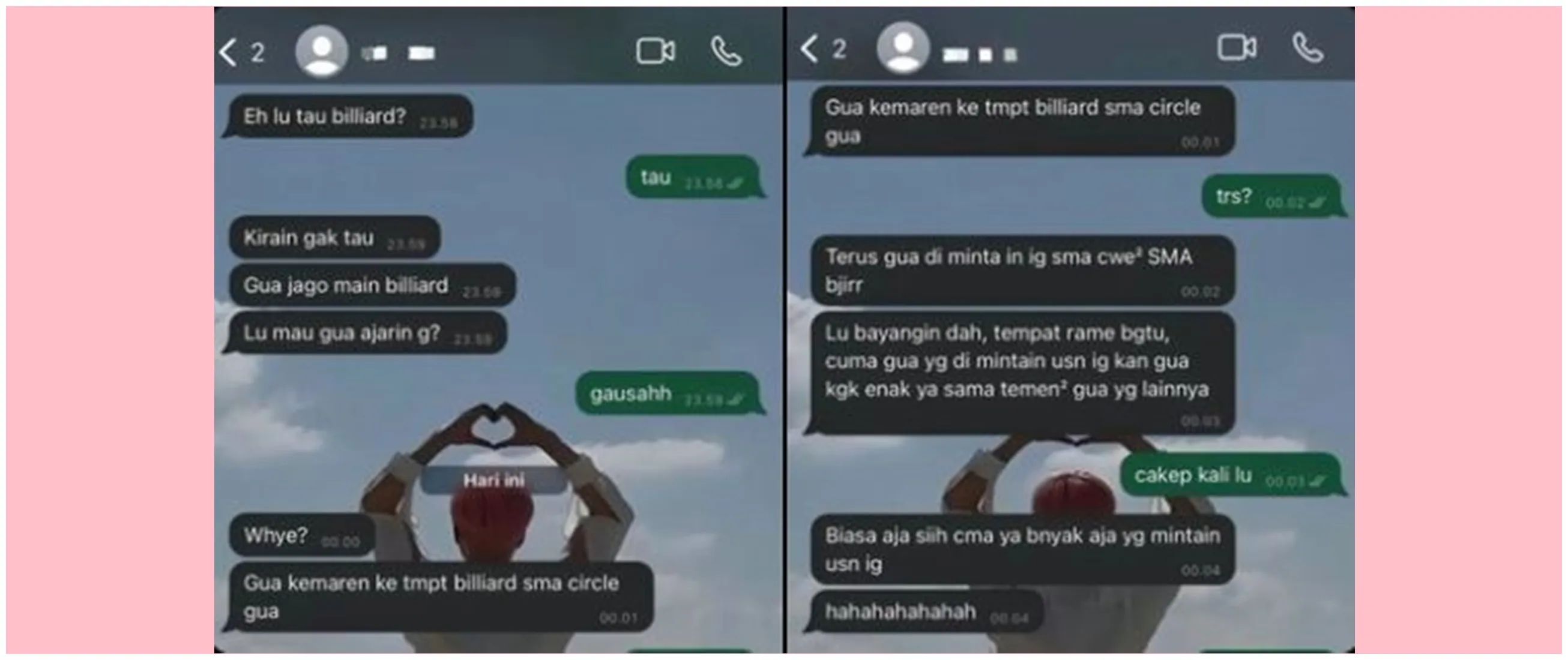 11 Chat lucu ditanya-tanya gebetan ini cringe abis, bikin ilfeel auto block