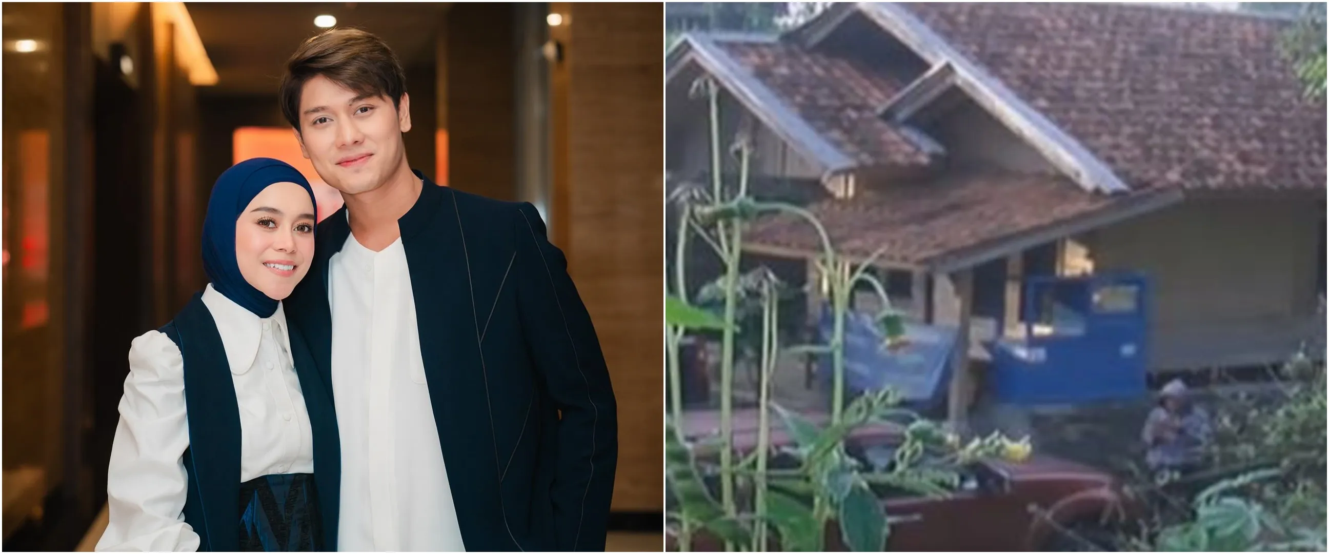 Dulu berdinding bambu kini mewah ada mini bar, 9 potret transformasi dapur Lesty Kejora di kampung