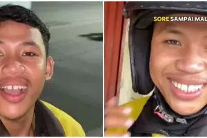 Banting tulang demi biayai kuliah hingga lulus cumlaude, kisah driver ojek online ini bikin kagum