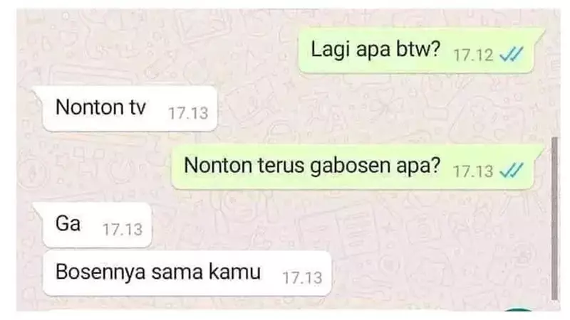 chat lucu nanya lagi apa bikin tepuk jidat berbagai sumber
