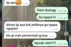 11 Chat lucu nanya 'lagi apa?' ini jawabannya menohok abis, bikin tepuk jidat
