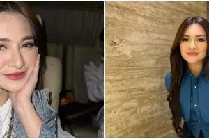 9 Potret kamar tidur Nathalie Holscher, area mandinya dibuat terbukaa cuma ditutupi gorden