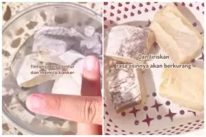 Jangan dibungkus koran, ini cara ampuh mengurangi rasa asin pada ikan asin cuma pakai 1 bahan dapur