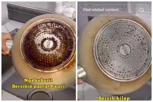 Tanpa direndam air panas, ini cara usir noda gosong di pantat panci dalam 15 menit pakai 3 bahan dapur