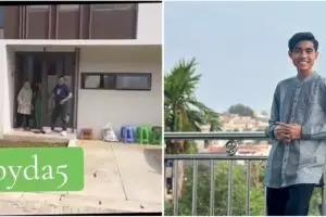 Dulu tempati rumah panggung, 11 potret hunian baru 2 lantai milik Eby Rizta DA di perumahan elit