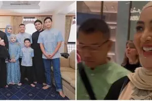 Liburan ke Dubai, Anang Hermansyah dan keluarga sempat terjebak banjir di mal