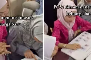 Dibuat bak struk jabatan di perusahaan, cara kenalkan silsilah keluarga pada menantu ini kocak abis