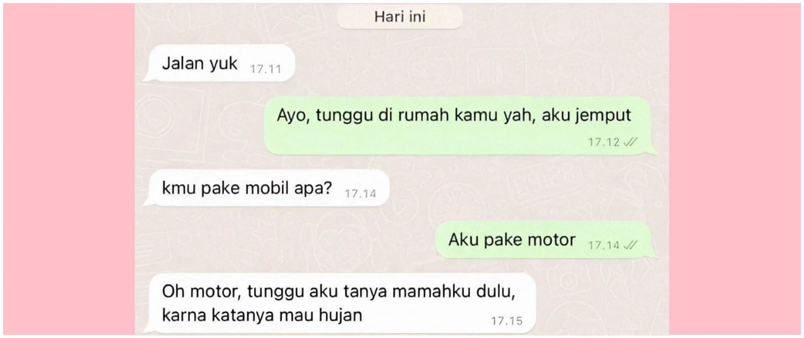 13 Chat lucu lelahnya hati hadapi pacar yang matre ini sungguh menguji kesabaran, bikin ngelus dada