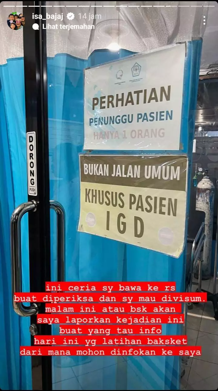 putri Isa Bajaj alami kekerasan © 2024 brilio.net putri Isa Bajaj alami kekerasan © 2024 brilio.net