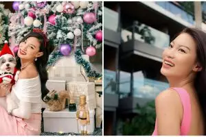 Jadi supermodel pilih tinggal di rumah kontrakan, 9 potret kamar tidur Patricia Gouw bernuansa kayu