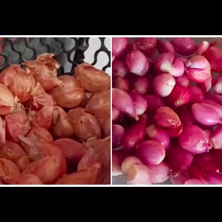Bukan direndam air panas, trik cepat kupas bawang merah ini tak perlu satu-satu dan tanpa drama nangis