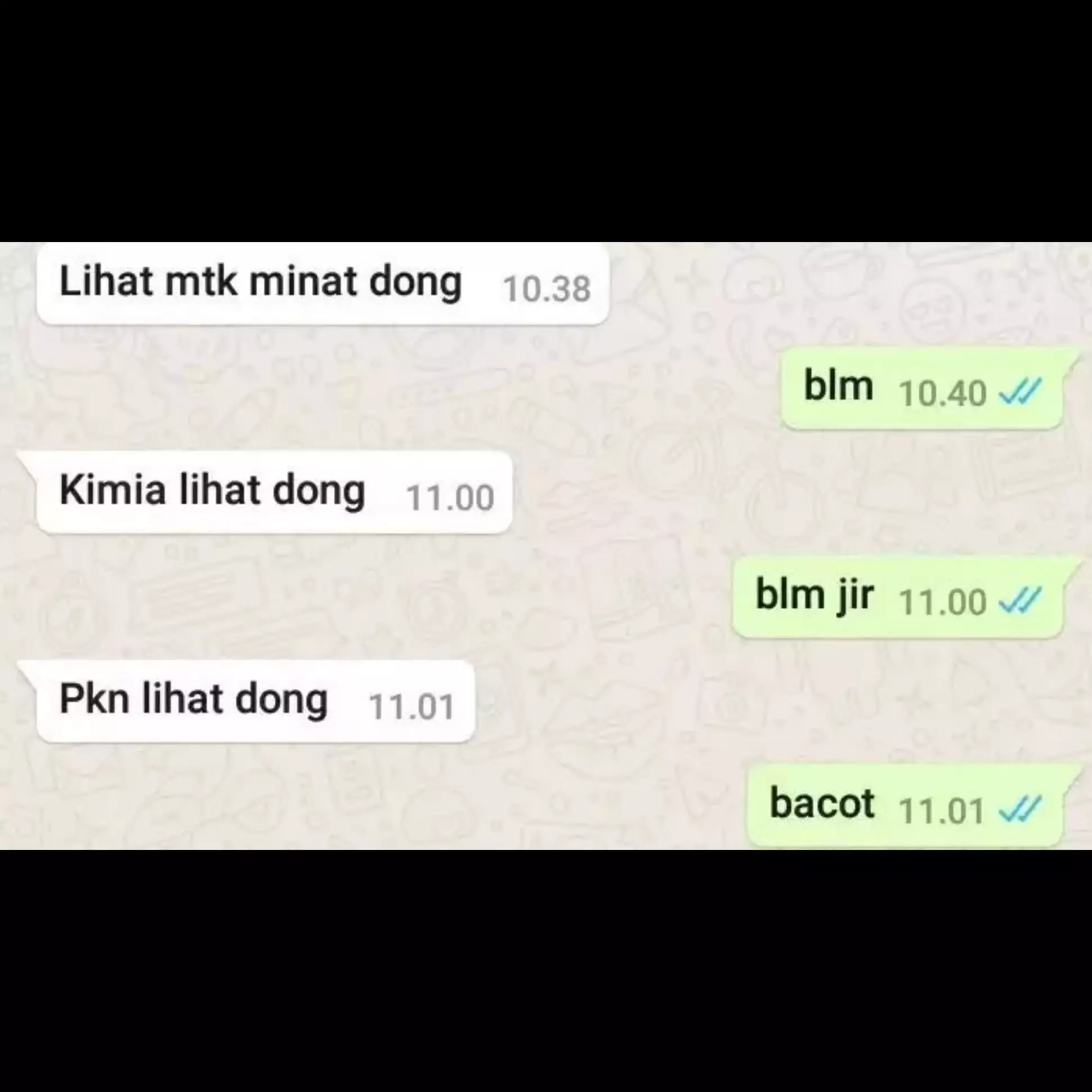 11 Chat lucu nanya tugas ke teman ini ujung-ujungnya bikin kesal, nyeleneh pol