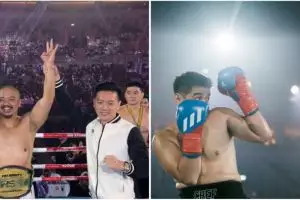 Adu tinju di Holywings Sport Show Series 5, Codeblu bikin K.O Chef Arnold